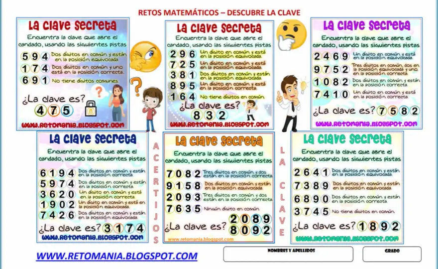 Cómo resolver acertijos y códigos sin atascarte