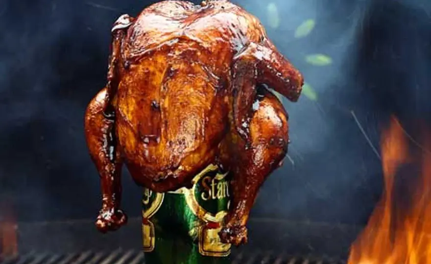 Kyckling på burk på grillen - så lyckas du även i ugnen