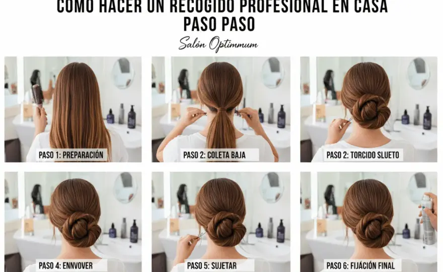 Recogido bajo elegante - guía para un moño impecable