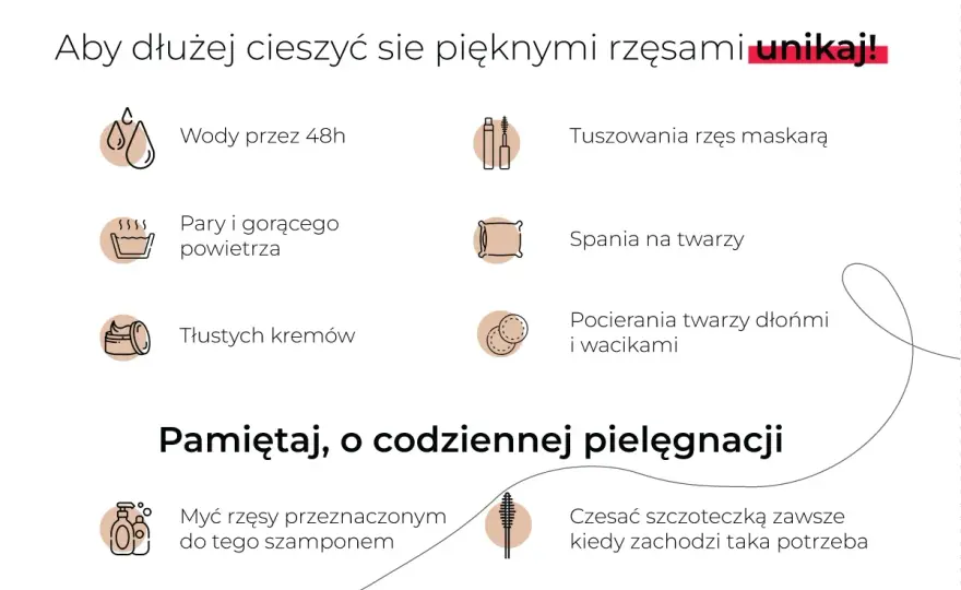 Spanie w sztucznych rzęsach? Bezpieczeństwo i pielęgnacja krok po kroku