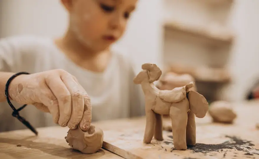 Arcilla para niños de 2-3 años - Ideas y actividades fáciles