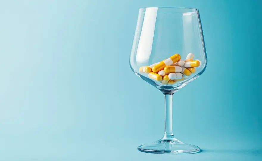 Antibiotika und Alkohol - wann ein Glas tabu ist