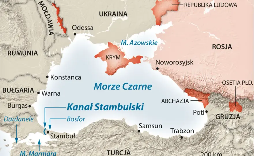 Gdzie jest Morze Czarne? Położenie, kraje i tajemnice