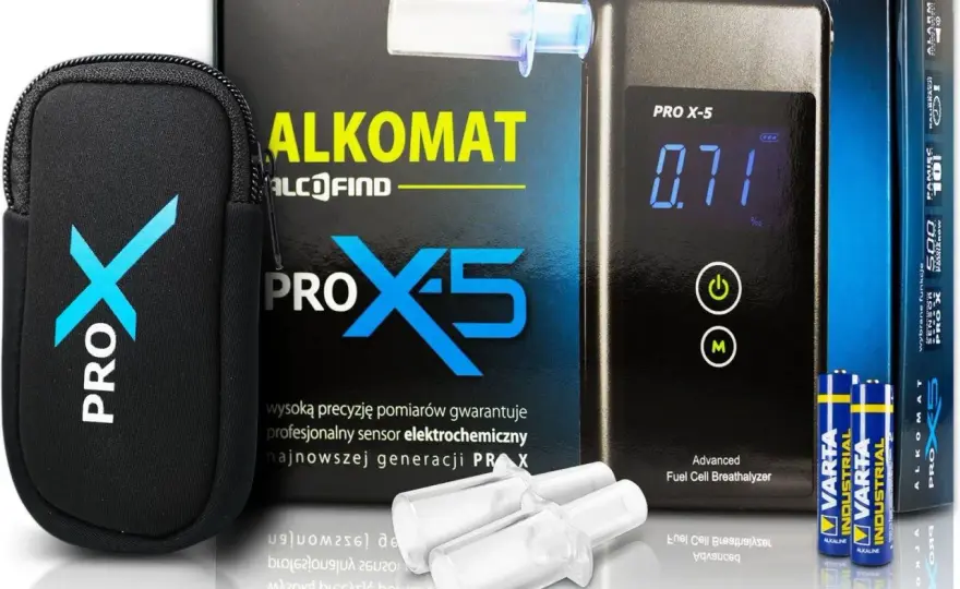 Alkomat Pro-X3 czy Pro X5 - który model lepszy dla Ciebie?
