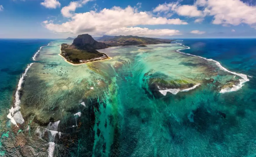 Podwodny wodospad na Mauritiusie - Jak go zobaczyć bez rozczarowań?
