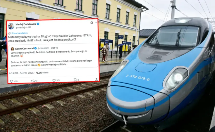 Pendolino do Krakowa: ile jedzie? Sprawdź czasy przejazdu EIP
