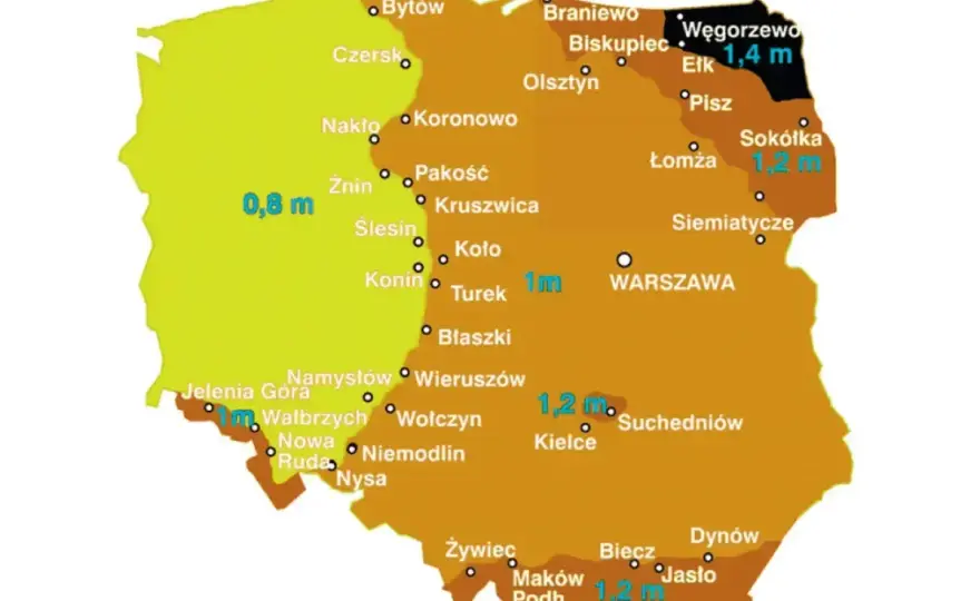 Strefy przemarzania gruntu - co oznaczają dla fundamentów?