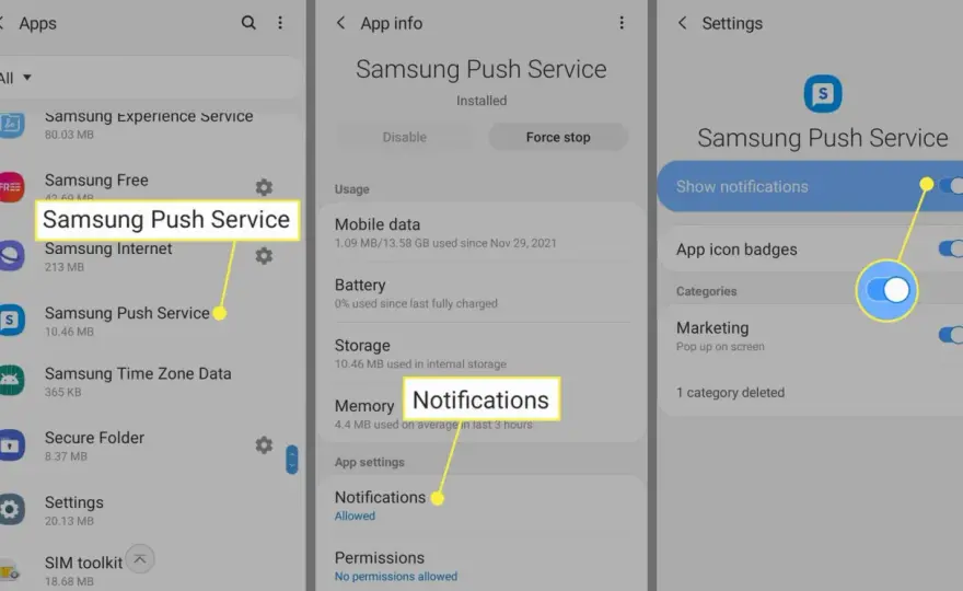 Samsung Push Service - co to za aplikacja i jak ją wyłączyć?