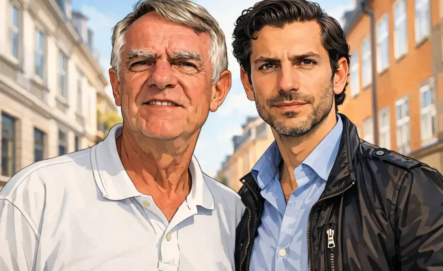 Robin Lapidus och Jens Lapidus - bakgrunden som formade författaren