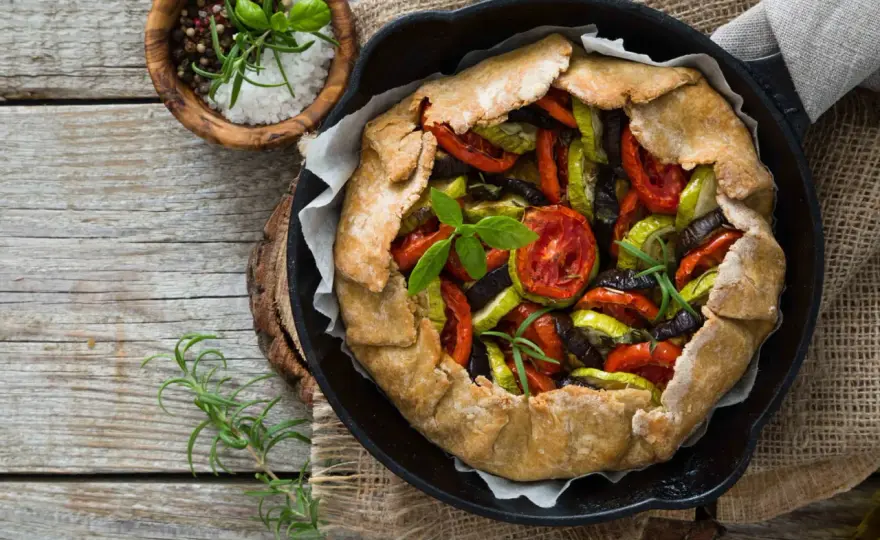 Quiche aux légumes - la méthode pour une pâte bien croustillante
