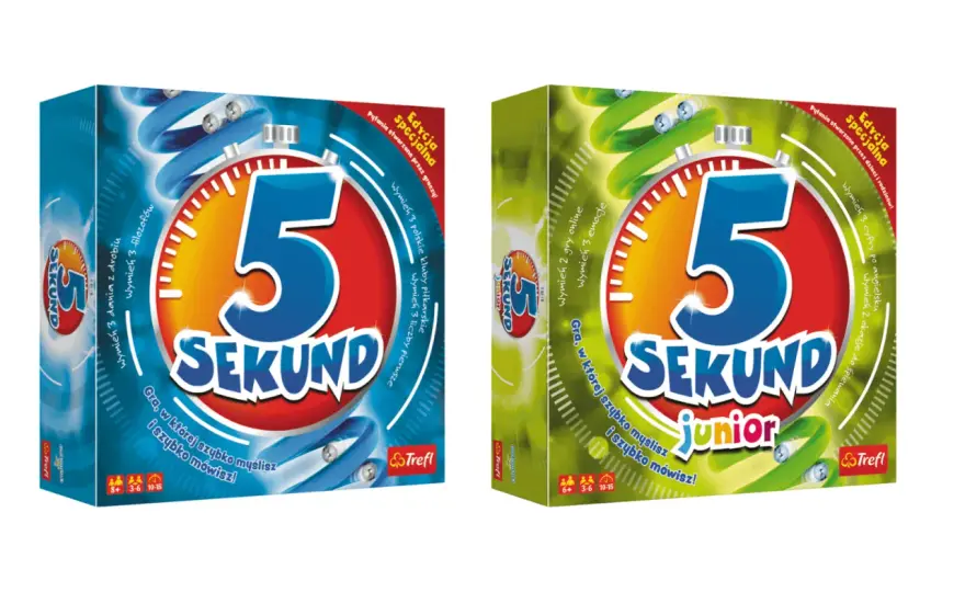 5 Sekund gra - Zasady, wersje, porady. Czy to hit dla Ciebie?