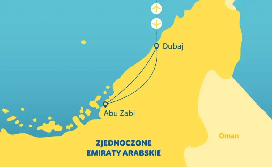 Gdzie leży Dubaj? Mapa, ZEA i różnica czasu - Sprawdź!