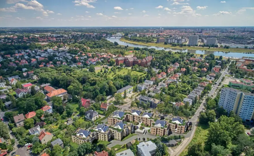 Karłowice Wrocław - Zielony spacer w mieście ogrodzie.