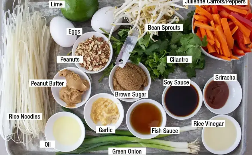 Pad thai w domu - prosty przepis, sos i proporcje