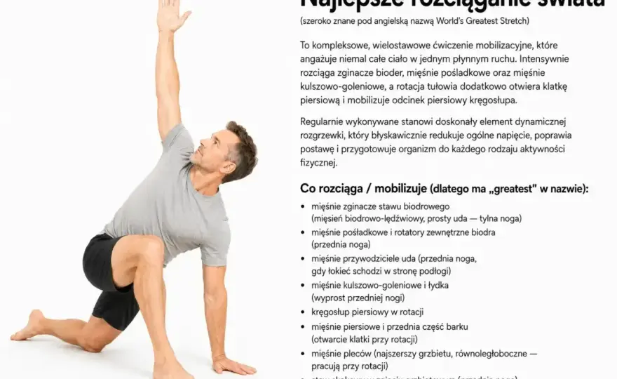 Ćwiczenia na powięź - jak ćwiczyć, by ruch został na dłużej