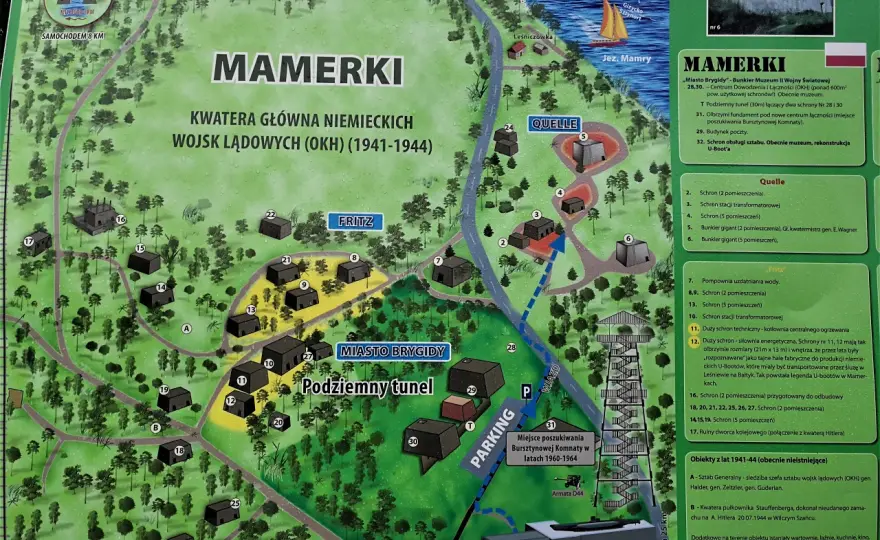 Mamerki: przewodnik po bunkrach, historia i atrakcje | Zaplanuj wizytę