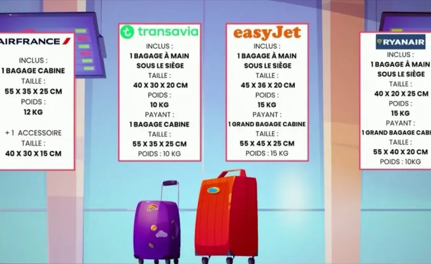 Bagage en soute : 158 cm, 23 kg ? Évitez les frais cachés !
