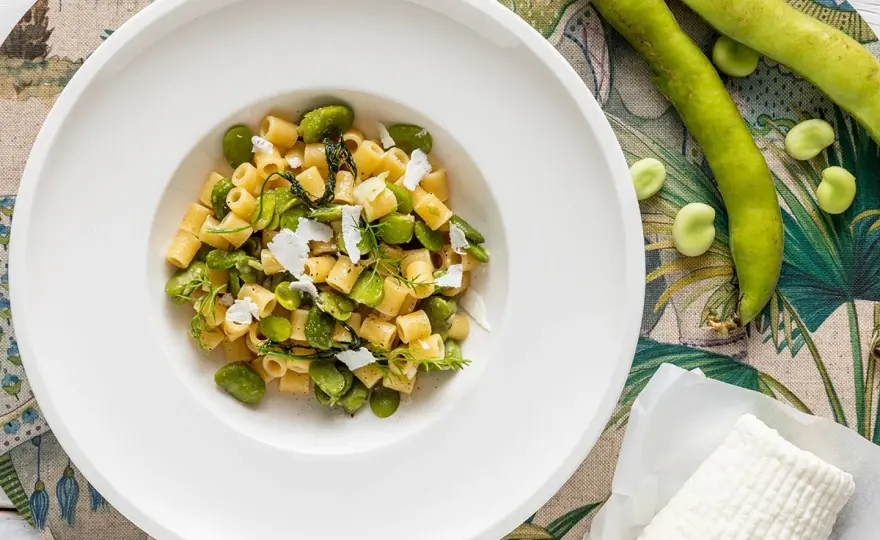 Pasta con fave fresche alla siciliana - La ricetta perfetta
