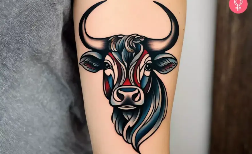 Tatuaż Byk - Symbolika, Wzory, Style. Uniknij Błędów!