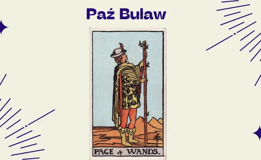 Paź Buław w tarocie - znaczenie w miłości, pracy i rozwoju