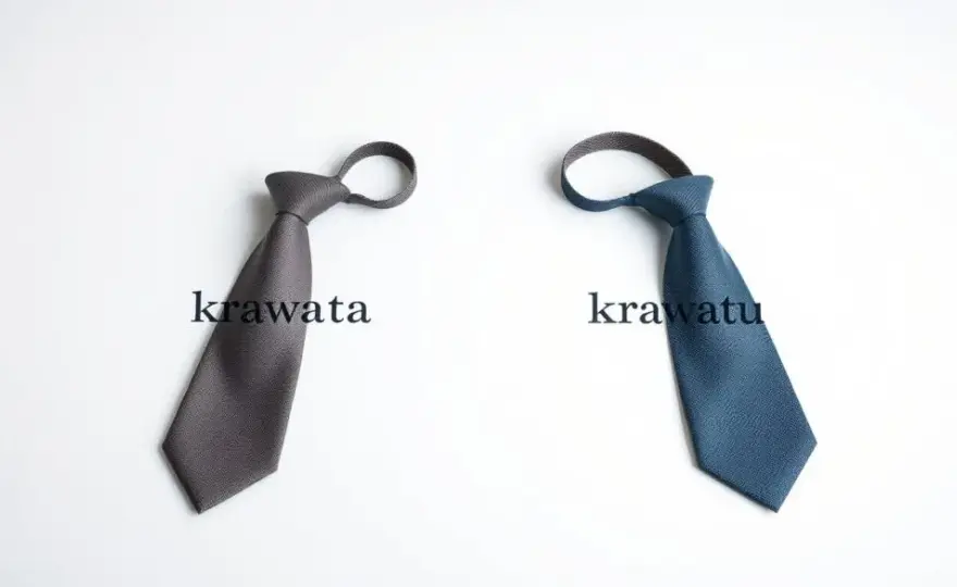 Krawata czy krawatu: poznaj zasady poprawnej odmiany w języku polskim