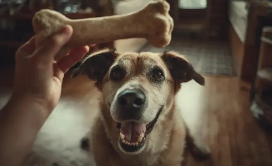 Os d'agneau pour chien - Risques et alternatives sûres