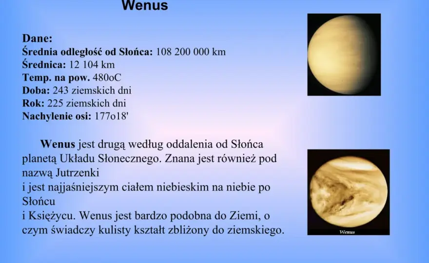 Odległość Wenus od Słońca - Czy to naprawdę 108 mln km?