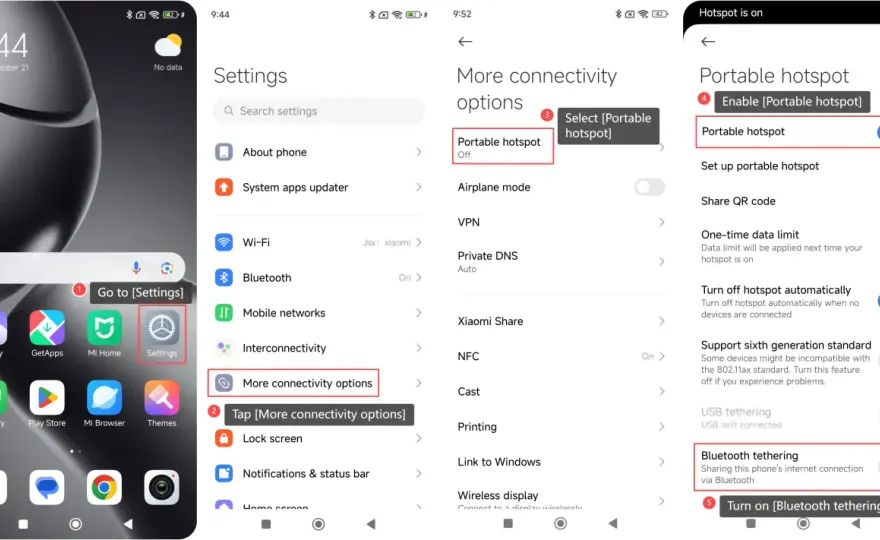 Jak udostępnić internet z telefonu? Hotspot Wi-Fi, USB, Bluetooth