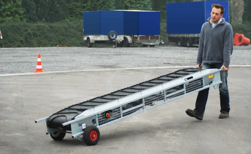 3-Meter-Förderband für Brennholz - wann es sich wirklich lohnt