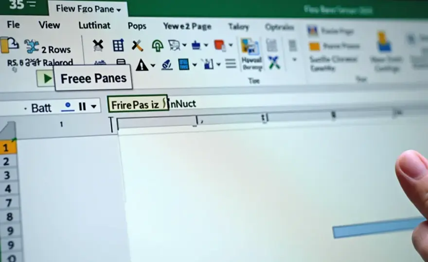 Jak zablokować wiersz w Excelu? Zobacz, jak to ułatwia pracę!