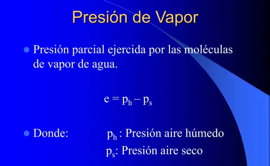 Vapor saturado - cómo interpretar presión, temperatura y calidad
