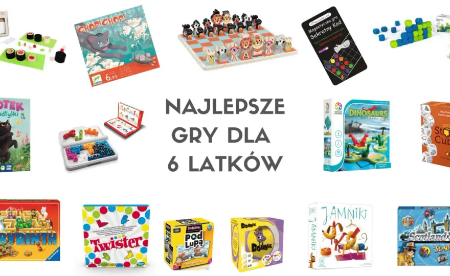 Gry dla 6-latka - Jak wybrać idealną i uniknąć nudy?
