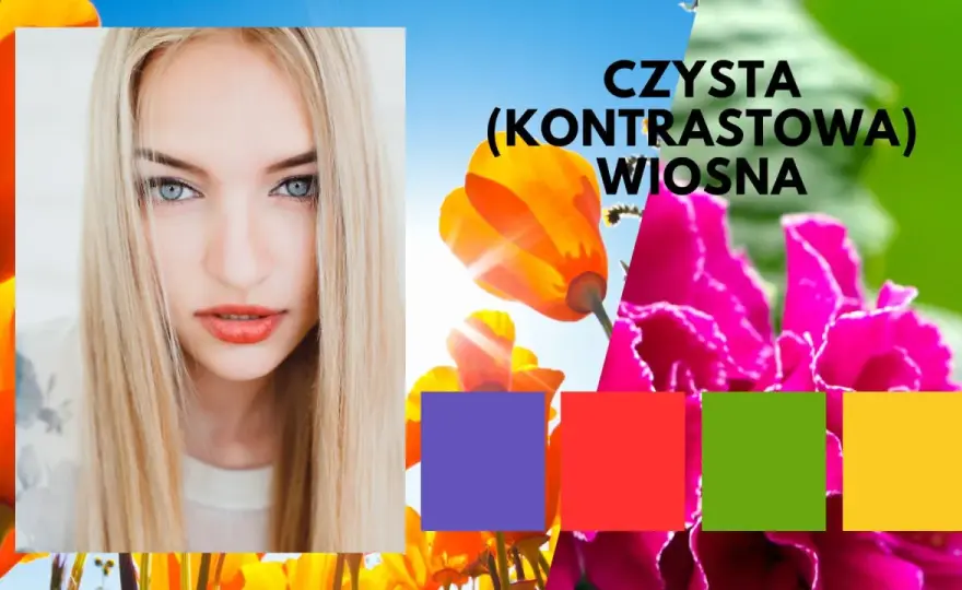 Kontrastowa Wiosna - Jak rozpoznać i nosić kolory, by zachwycać?