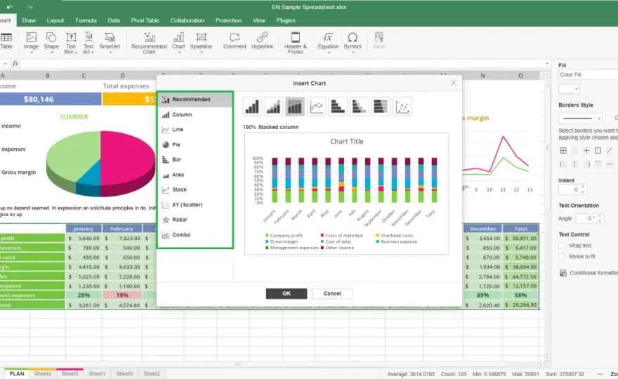 Come creare un grafico in Excel chiaro e aggiornabile