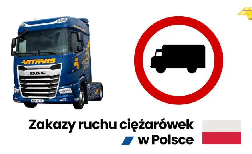 Zakazy dla ciężarówek w Polsce - Jak planować trasę?
