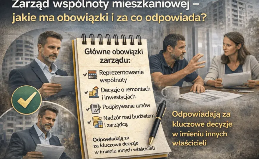 Zarząd wspólnoty mieszkaniowej - prawa i obowiązki - co musisz wiedzieć?