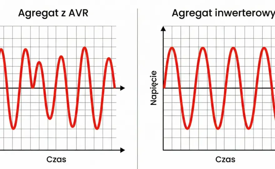 Agregat inwerter czy AVR? Sprawdź kluczowe różnice i wybierz mądrze