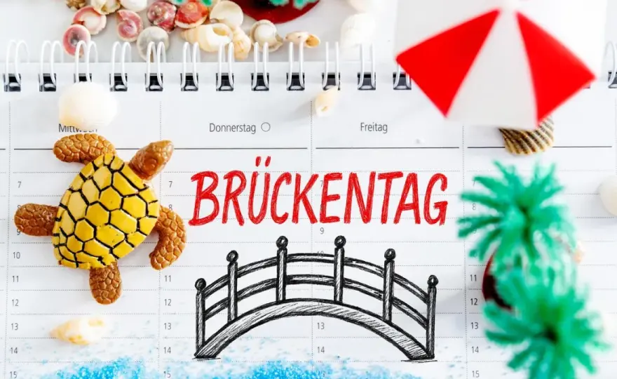 Urlaubsplanung leicht gemacht - Feiertage und Brückentage nutzen