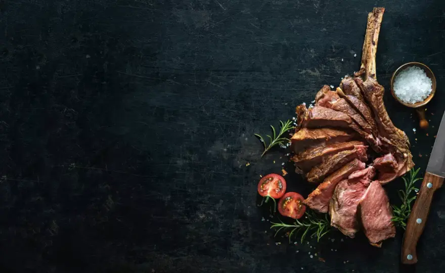 Côte de bœuf bleue parfaite - La température secrète