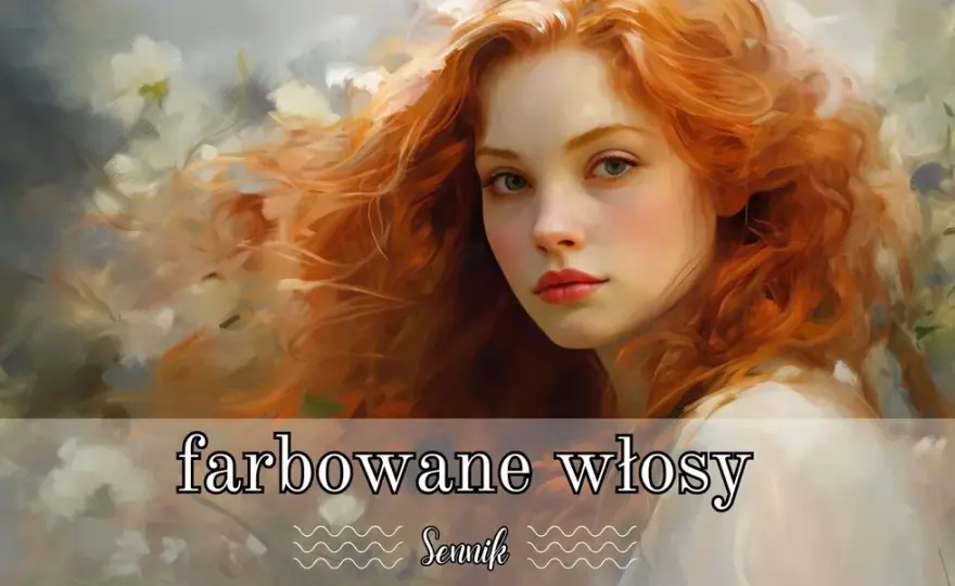 Sennik Farbowanie Włosów na Czerwono - Zmiana Koloru Włosów