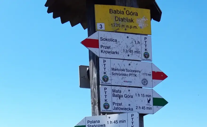 Babia Góra i Diablak - który szlak wybrać na pierwsze wejście?