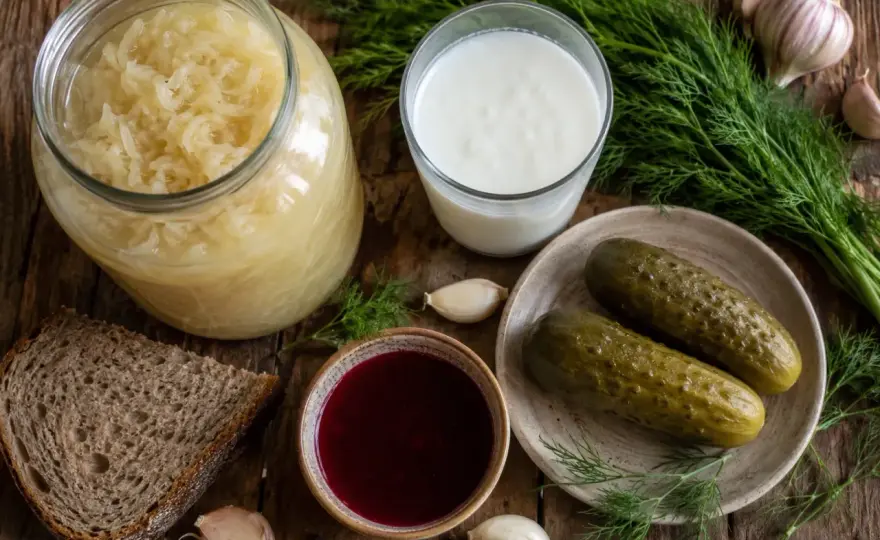 Fermentowane produkty - Czy wiesz, co naprawdę działa na jelita?