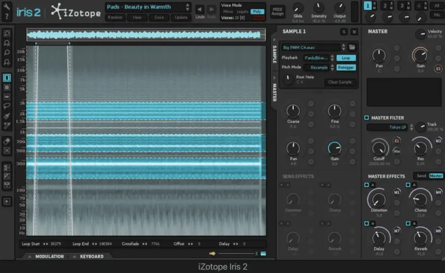 Iris 2 – Lohnt sich der spektrale Synth noch?