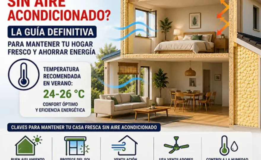 Qué temperatura poner en casa en verano sin disparar la factura
