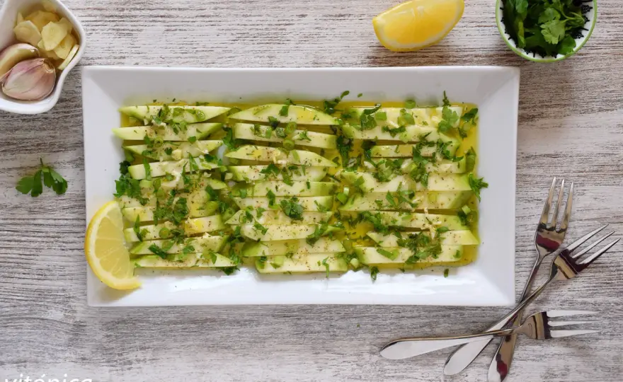 Boquerones veganos de calabacín - La tapa que sí funciona