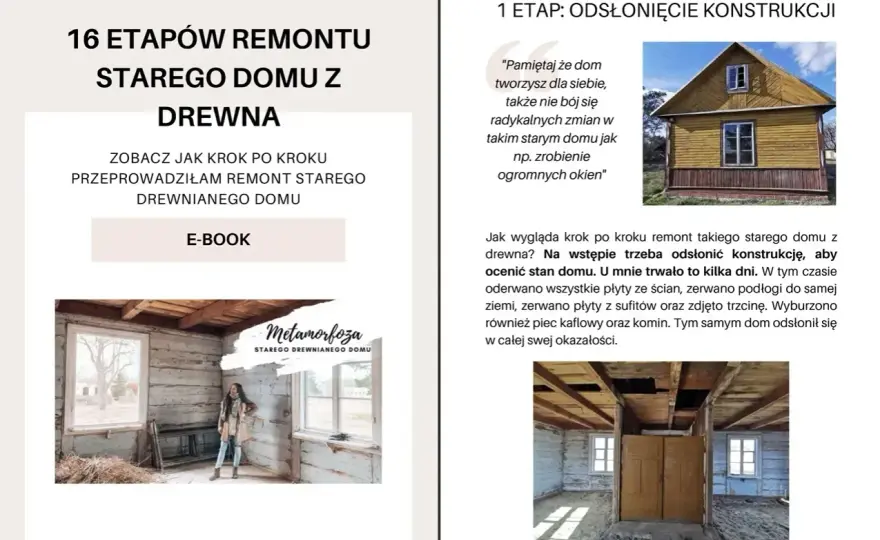 Remont starego domu - kolejność prac, która oszczędza nerwy i pieniądze