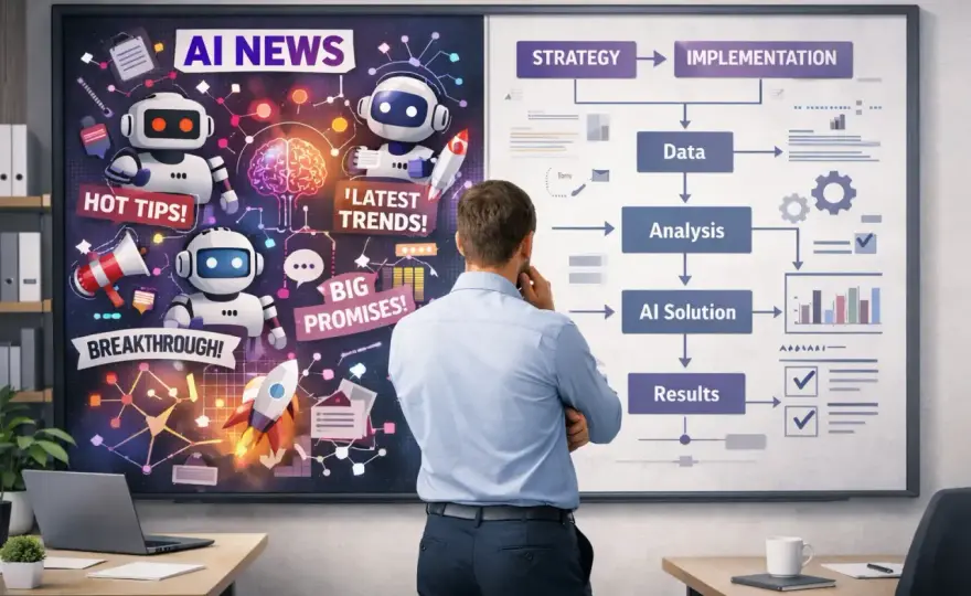Sztuczna inteligencja - Jak mądrze wdrożyć AI i uniknąć błędów w 2026?