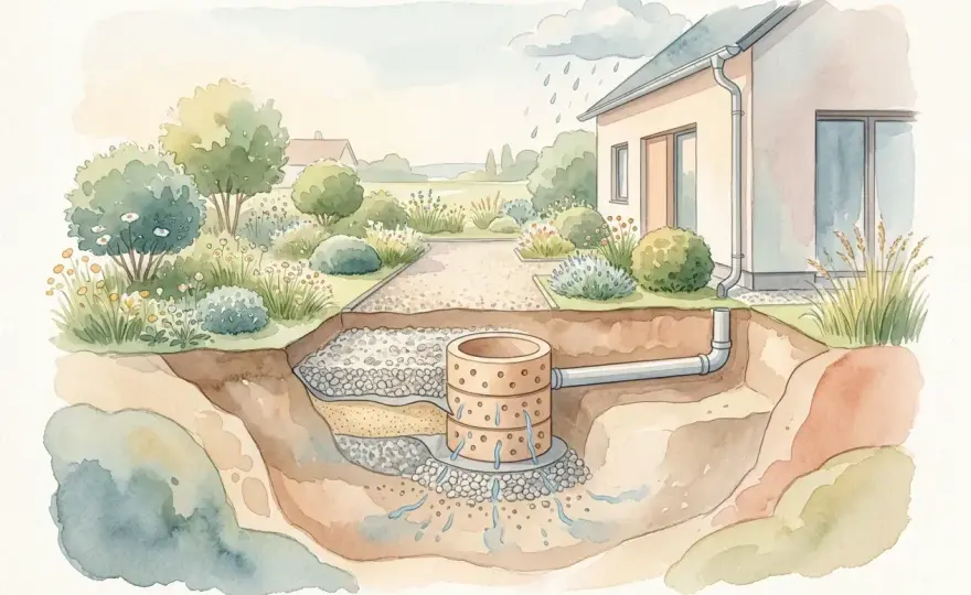 Sickerschacht bauen - Planung, Boden und Kosten im Blick