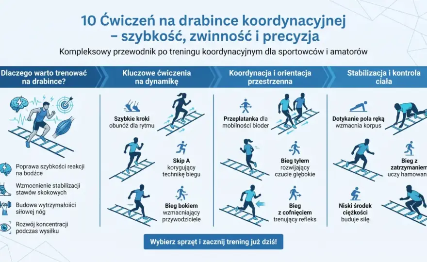 Ćwiczenia na szybkość - sprint, start i zmiana kierunku