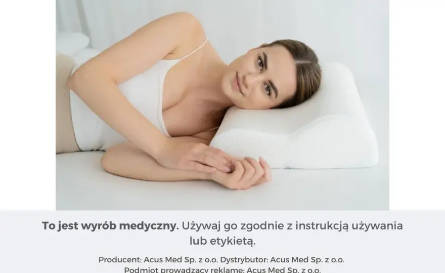 Jak spać na poduszce ortopedycznej, by naprawdę odciążyć kark?